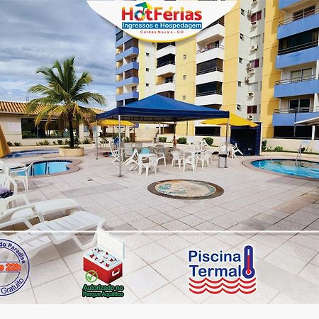 Flat Paradise, Piscinas Termais, Proximo Ao Centro - Hotferias Калдас Новас Екстериор снимка