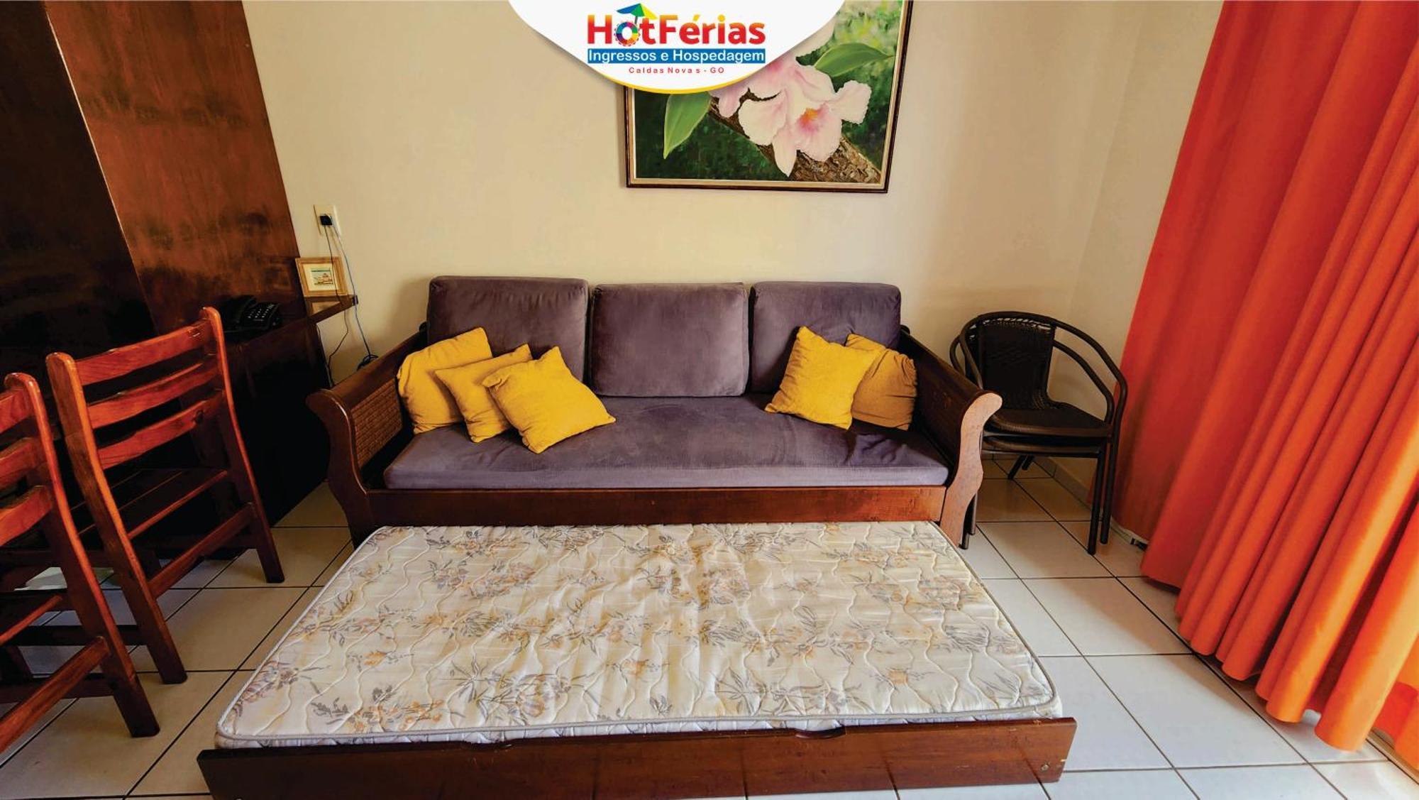 Flat Paradise, Piscinas Termais, Proximo Ao Centro - Hotferias Калдас Новас Екстериор снимка